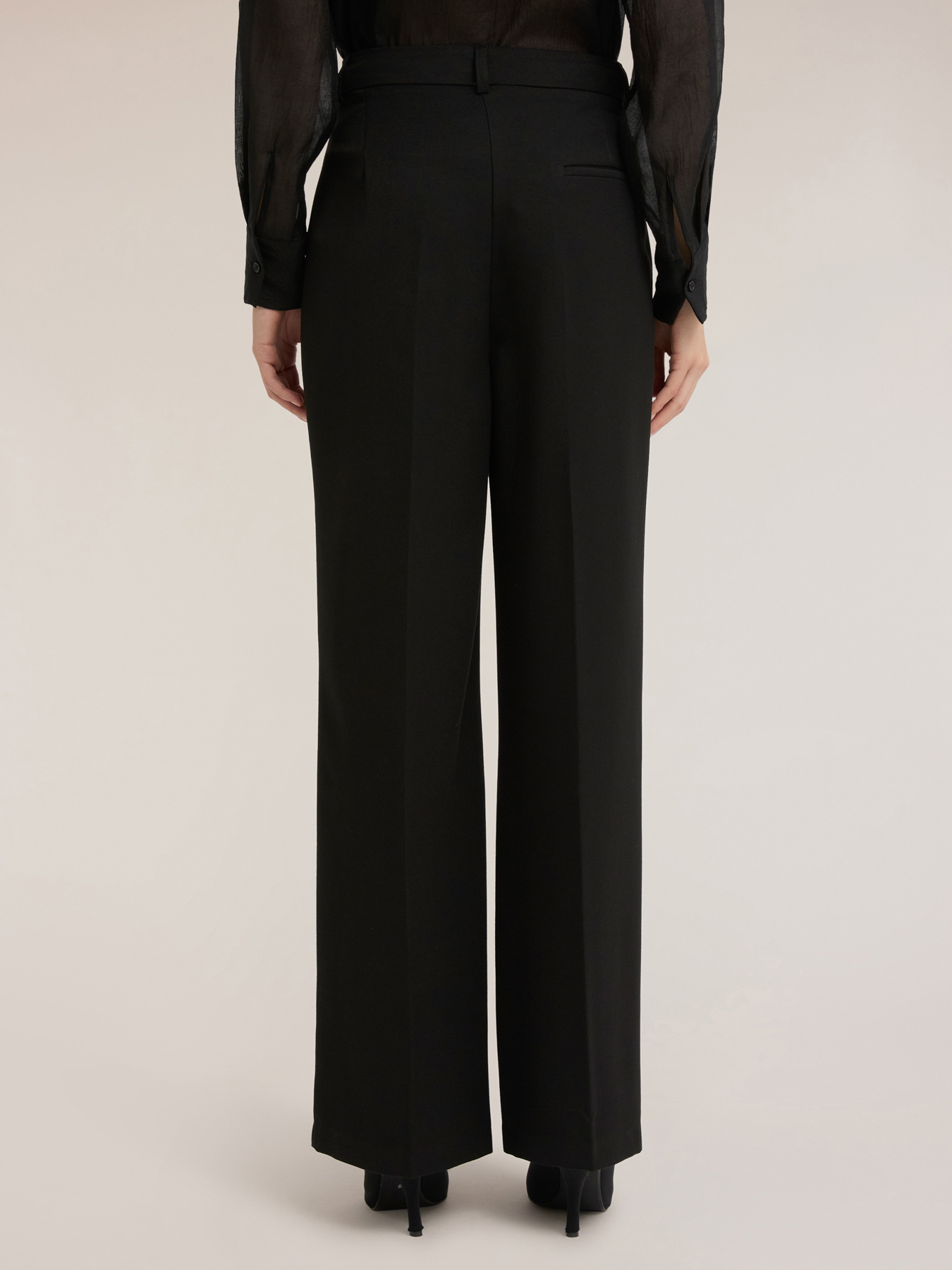 Palazzo-Hose mit Falten image number 1