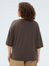 Jersey t-shirt with lurex trim image number 1