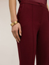 Pantaloni bootleg din poliviscoza image number 3