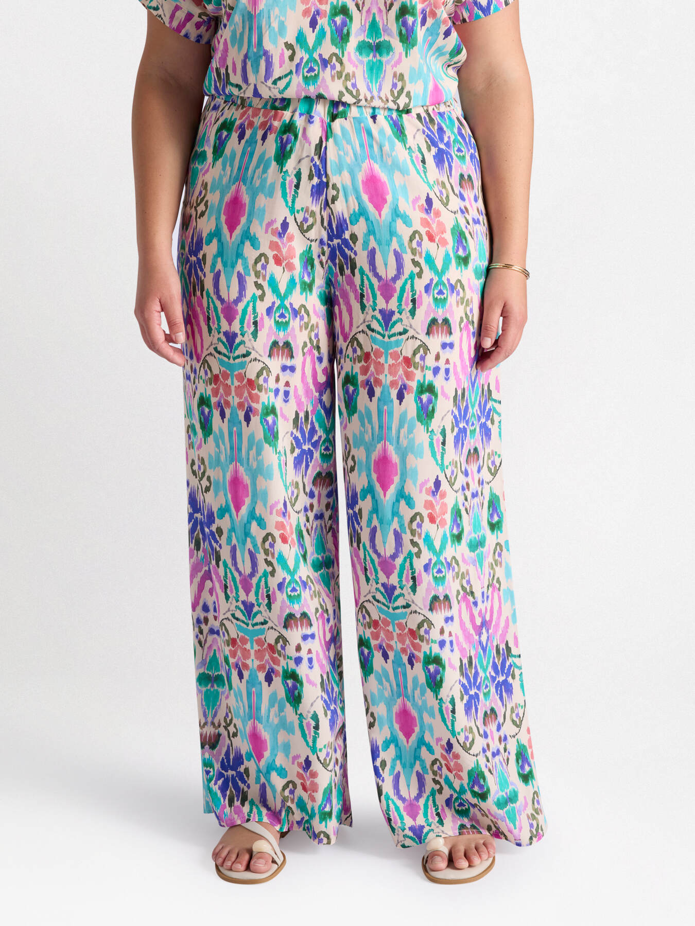 Bedruckte Palazzo-Hose image number 0