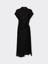 Robe chemise avec noeud sur le côté image number 4