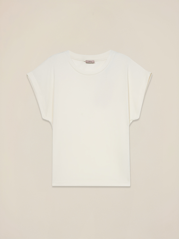 T-shirt en jersey modal mélangé