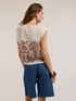 Blusa de encaje inglés estampado image number 1