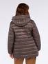 Long down jacket with detachable hood image number 2
