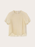Blusa plissé in georgette image number 4