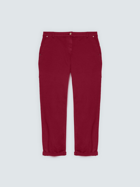 Chino-Hose aus Baumwolle