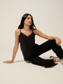 Top-Dessous aus Satin und Spitze image number 3