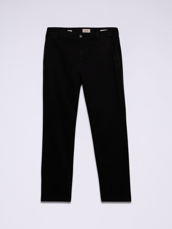 Pantaloni chino din amestec de tencel