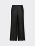 Linen trousers with embroidered edges image number 4