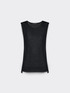 Top with ribbed edges image number 4