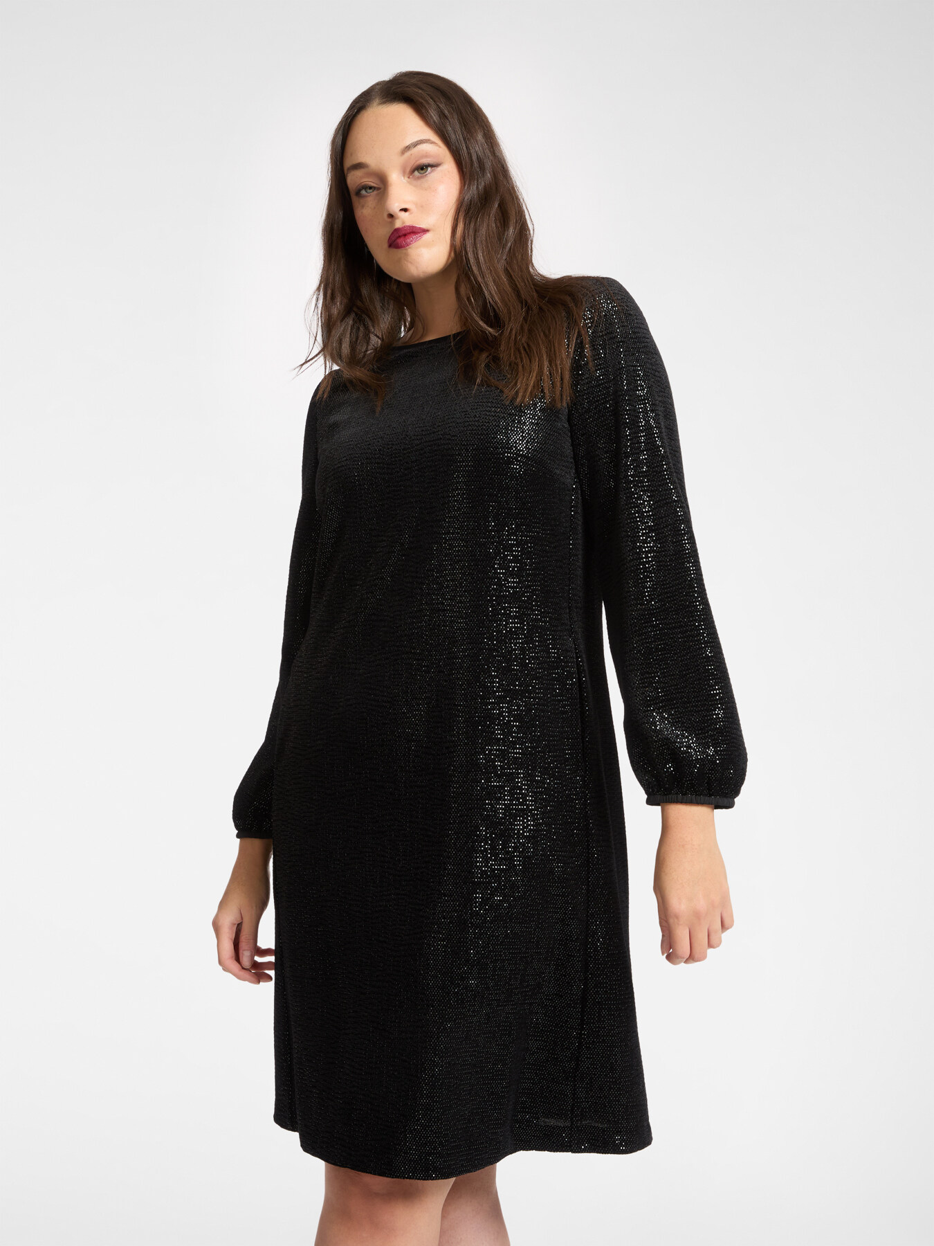 Robe en chenille laminée image number 2