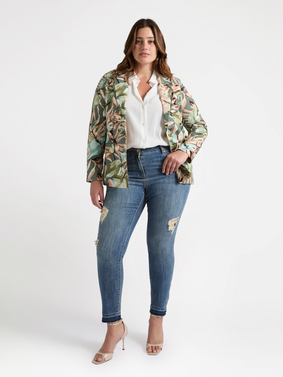 Bedruckter Blazer
