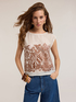 Blouse en broderie anglaise imprimée image number 2