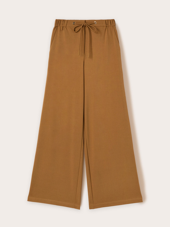 Palazzo trousers with side stripe