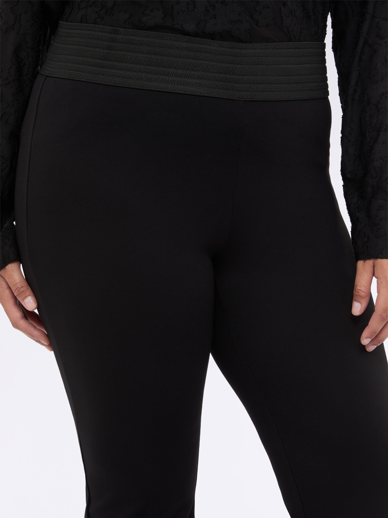 Schlaghose aus Punto Milano image number 2