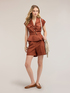 Short taille haute en coton image number 3