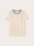 Bluse mit Strickbündchen image number 4