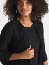 Bolero aus plissiertem Georgette image number 4