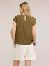 Blusa in viscosa con tasche image number 1