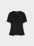 T-shirt con ricamo Monogram image number 4
