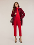 Kick flare trousers in polyviscose image number 0