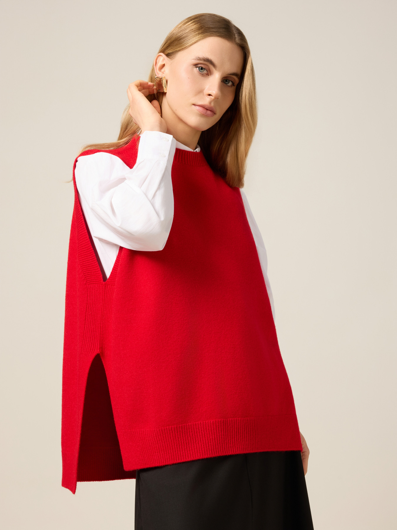 Gilet over in maglia image number 0