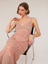 Langes Strickkleid mit eingearbeitetem Lurex image number 3