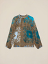 Patterned viscose blouse image number 3