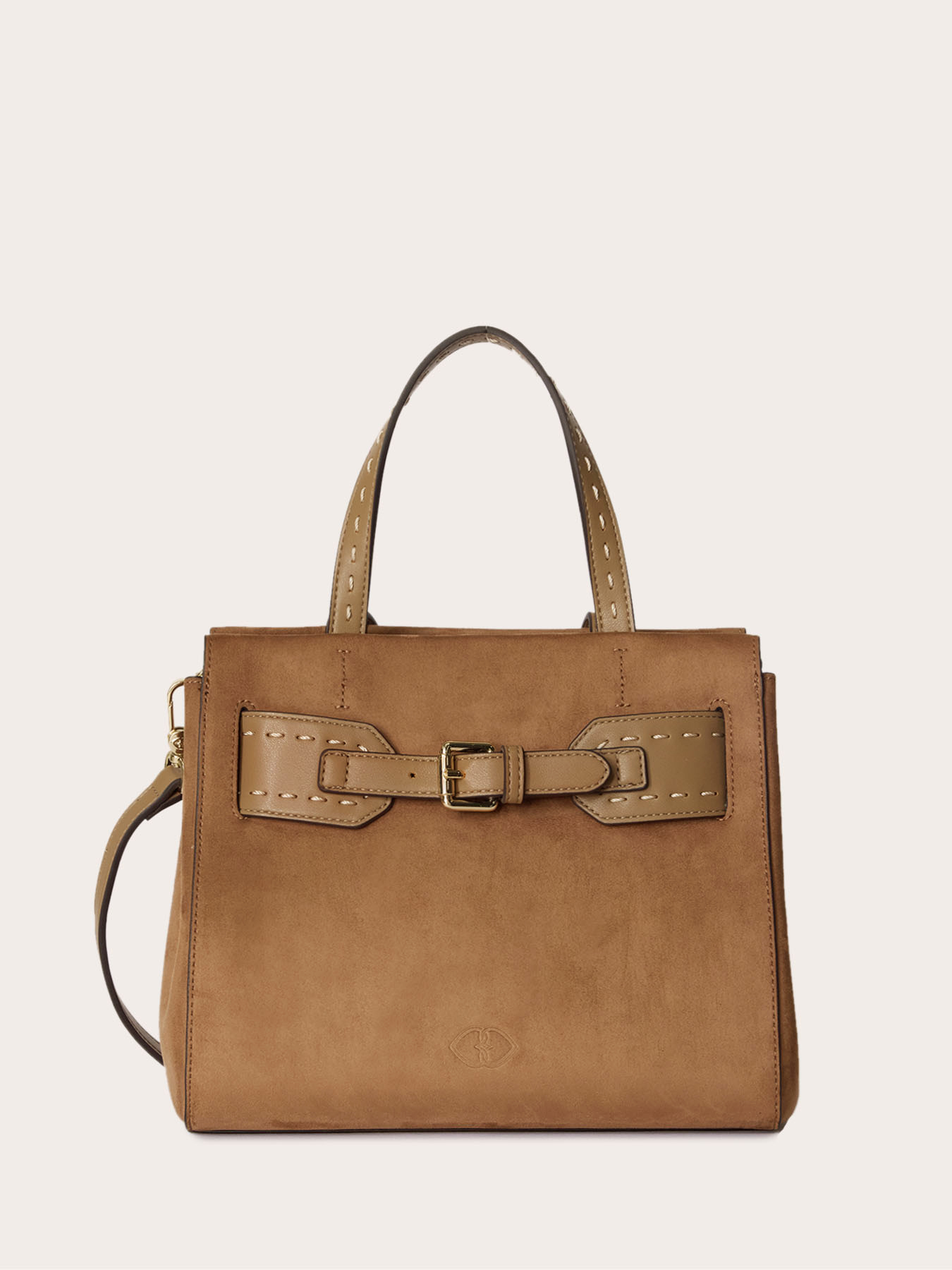 Barrel bag with buckle image number 1