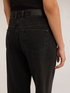 Schwarze weite Jeans im Slouchy-Stil image number 2
