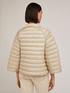 Glossy nylon padded cape image number 1