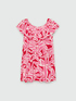 Kleid aus bedruckter Viskose LENZING™ ECOVERO™ image number 4