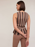 Top en maille lurex à rayures image number 1