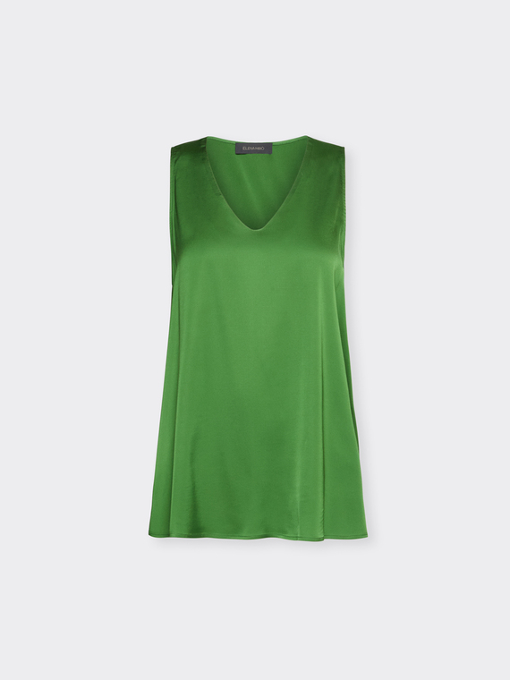 Top aus Viskosesatin