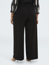 Pantalon Wide Leg avec cordon de serrage &agrave; la taille image number 1