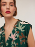 Langes Kleid mit Art-Deco-Muster image number 2
