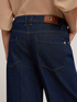 Jeans wide leg slouchy misto TENCEL&trade; modello Kate image number 4