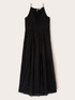 Long dress with embroidered insert image number 4