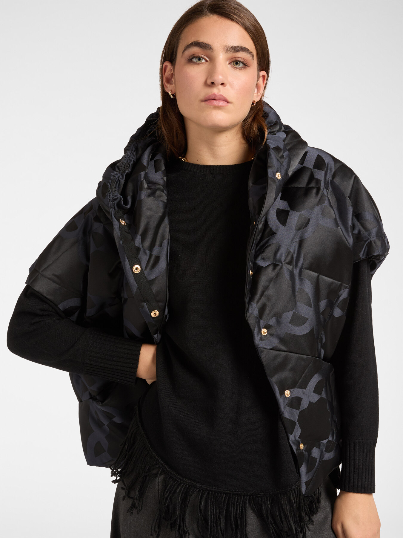 Monogram Sleeveless Down Jacket image number 0