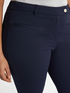 Pantaloni Kick Flare in punto milano image number 3