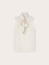 Top mit Schleife aus Satin image number 4