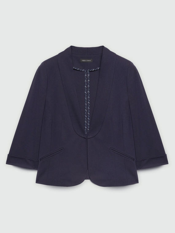 Blazer in Milano-Rib