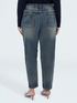 Jeans Barrel mit farbigen Lichtpunkten image number 1