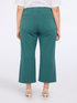 Pantalones cropped de mezcla de algodón image number 1
