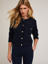 Cardigan mit Paillettenfaden image number 2