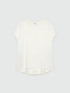 Blusa in raso e jersey image number 4