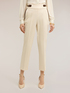 Regular pants with side buckle detail image number 2