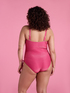 One-piece lurex bandeau swimsuit image number 3