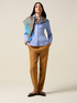 Chinos with waist detail image number 0