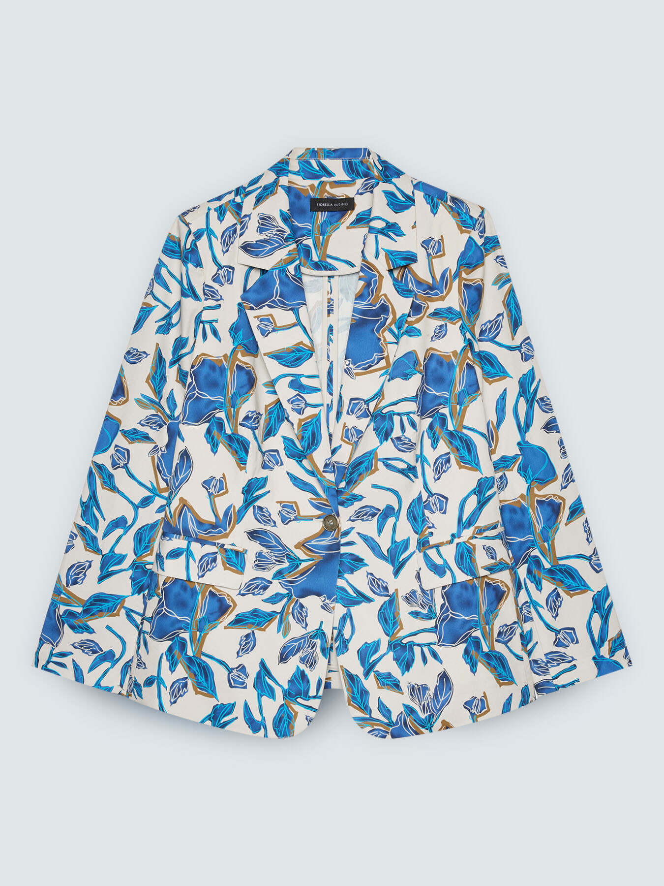 Blazer &agrave; imprim&eacute; floral image number 5